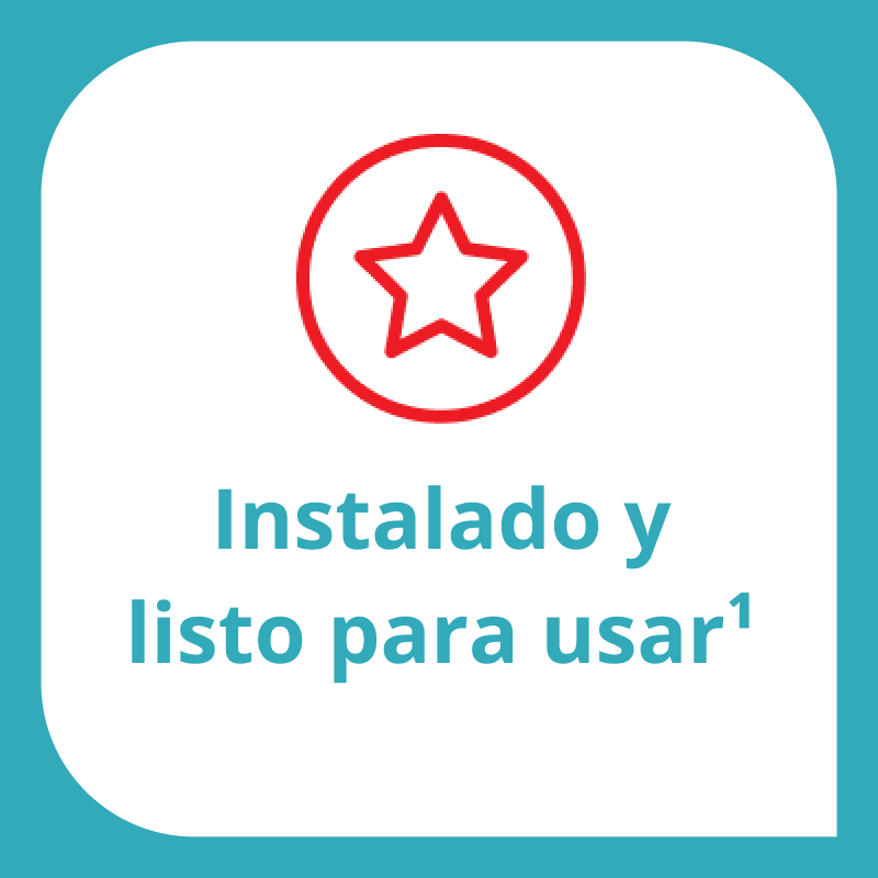 Instalado y listo para usar. Subimos e instalamos el electrodoméstico en tu casa y recogemos el viejo para reciclarlo.