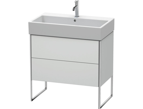 DURAVIT XSquare Vanity unit vertical 78,4x 46,0 cm, 2 cajones, para lavabo Vero Air 235080