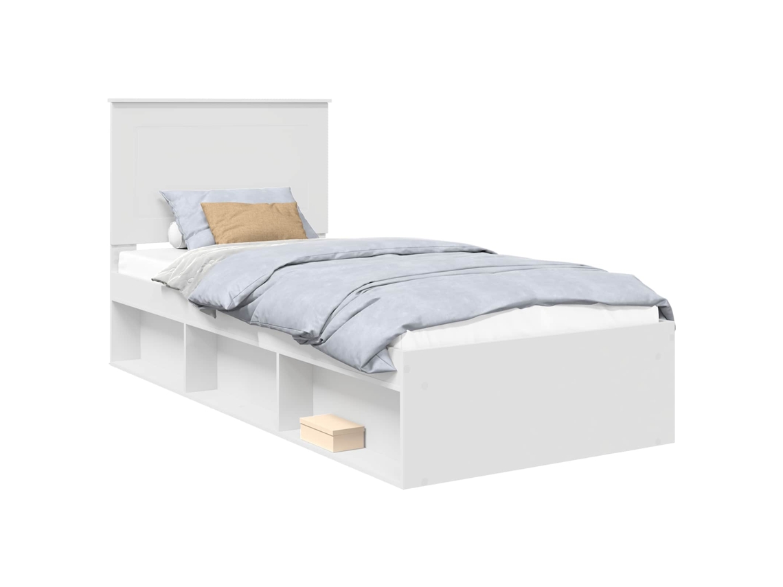 Maison Exclusive - Estructura De Cama 75 X 190 Cm Madera De Pino Macizo