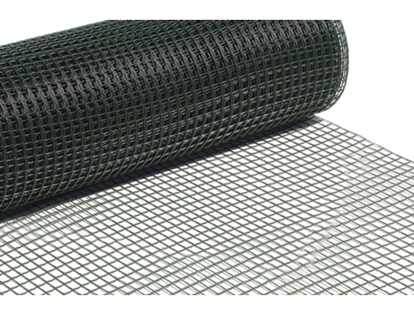 Malla de Jardín COFAN Plastico Cuadrada 20 mm Verde (1 x 25 m)