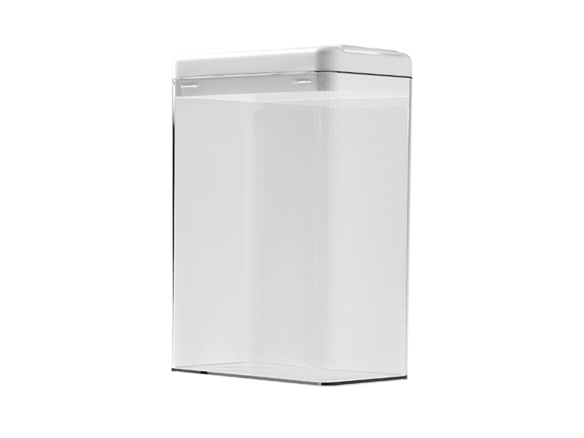 Lata Hermética Transparente De Armazenamento Para Cereais Lanches Frutas Secas Cozinha Pet