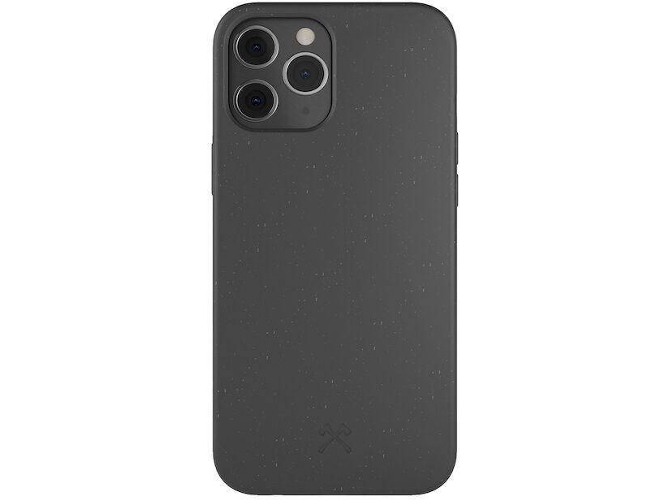 Funda iPhone 12, 12 Pro WOODACESSORIES Bio Ecológica Negro