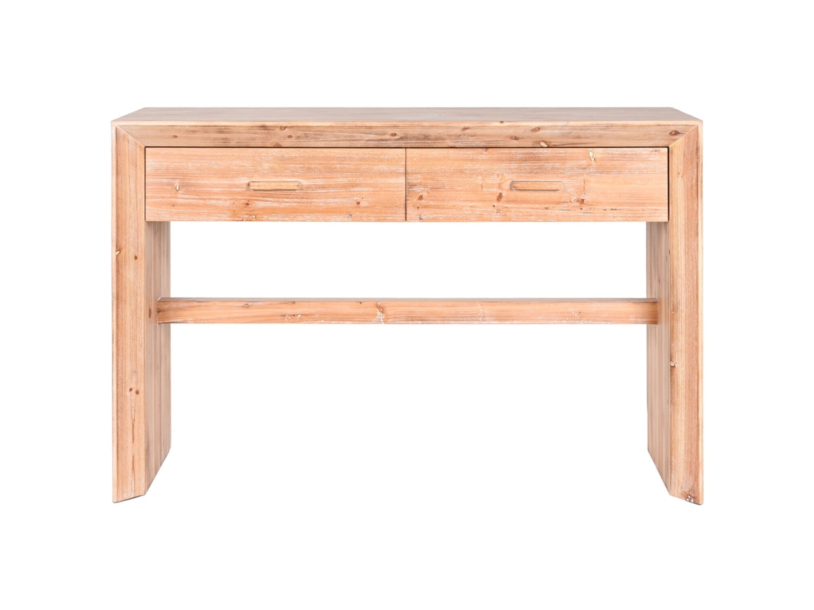 Consola Abeto Mdf Natural 120x40x80cm