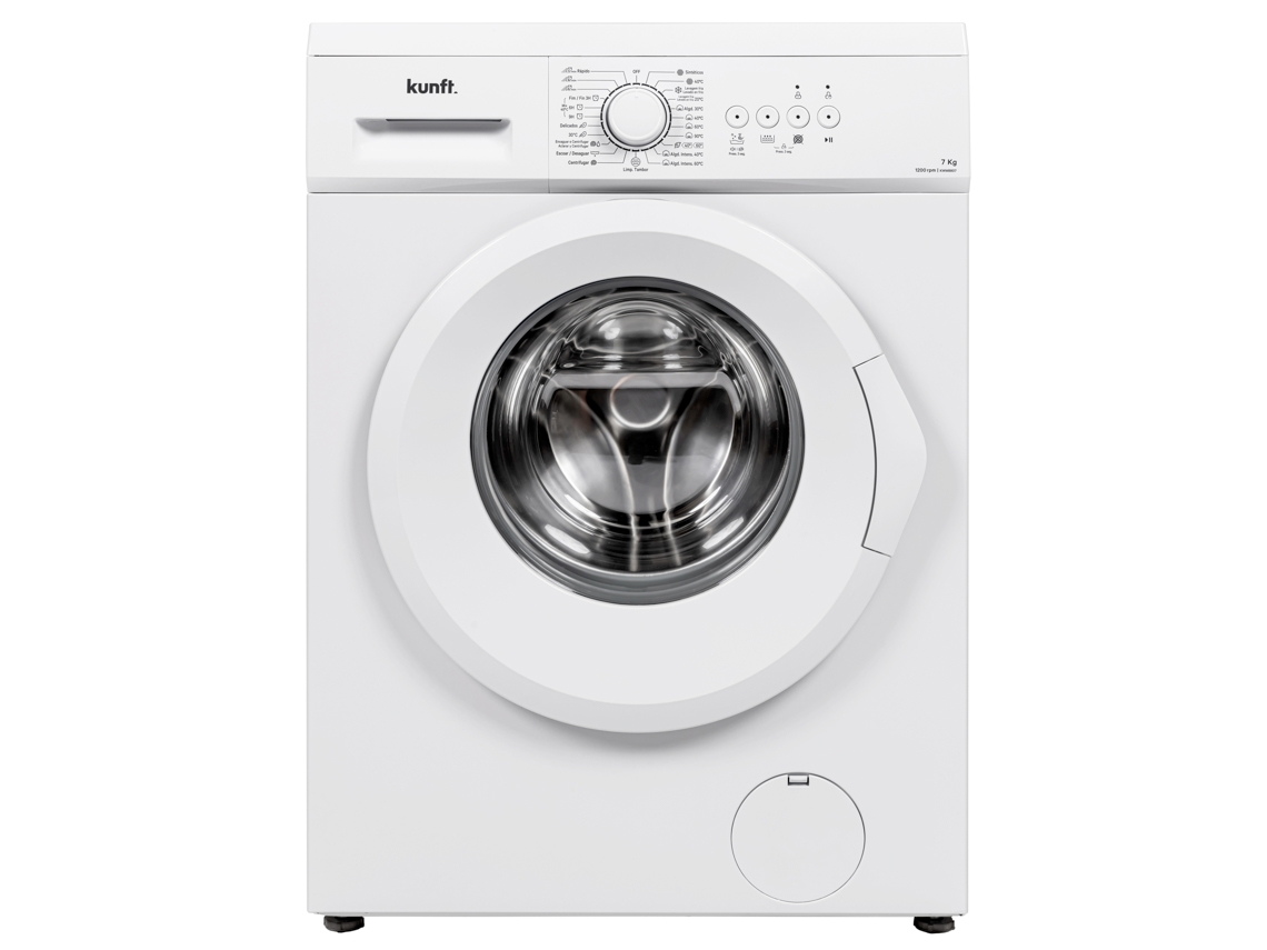 Lavadora KUNFT KWM8807 (7kg - 1200 rpm - Blanco)