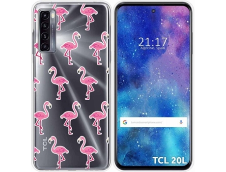 Carcasa TCL 20L / 20L+ TUMUNDOSMARTPHONE Flamenco Multicolor