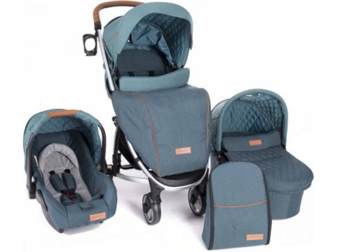 Carrito de Bebé Trio KIKKA BOO Trio Madrid 3 In 1