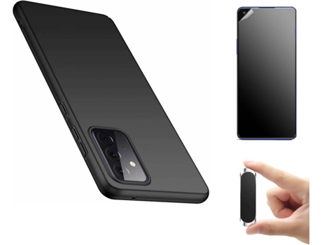 Carcasa + Protector + Soporte Xiaomi Redmi Note 10 5G Turtleshell Negro