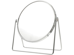 Espejo De Maquillaje Doble Face En Métal Pour Coiffeuse, Rotatif Grossissement X2 A Domicile
