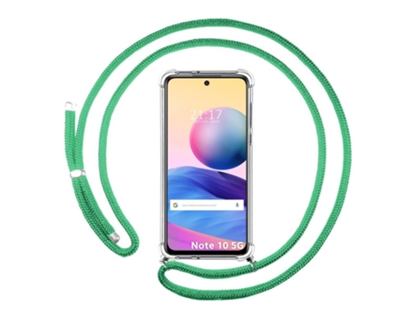 Carcasa Xiaomi POCO M3 Pro 5G TUMUNDOSMARTPHONE Colgante Verde