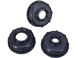 Seiwei Juego De 3 Adaptadores Para Tanques Ibc, Rosca Macho A Hembra Ibc Dn15 + Dn20 + Dn25