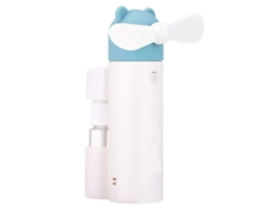 Ventilador nebulizador Mao de 1200 mAh y 6 horas, color azul Yizhood