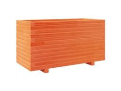 Jardinera VIDAXL Marrón Madera (90x40x49.5 cm)