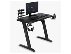 SENSE7 Nomad Basic 120x60 Escritorio de Juego Negro