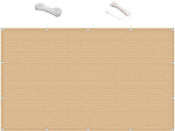 55 X 660 Cm, Pantalla Privacidad, Hdpe, Transpirable, Opaca, Para Balcón, Jardín