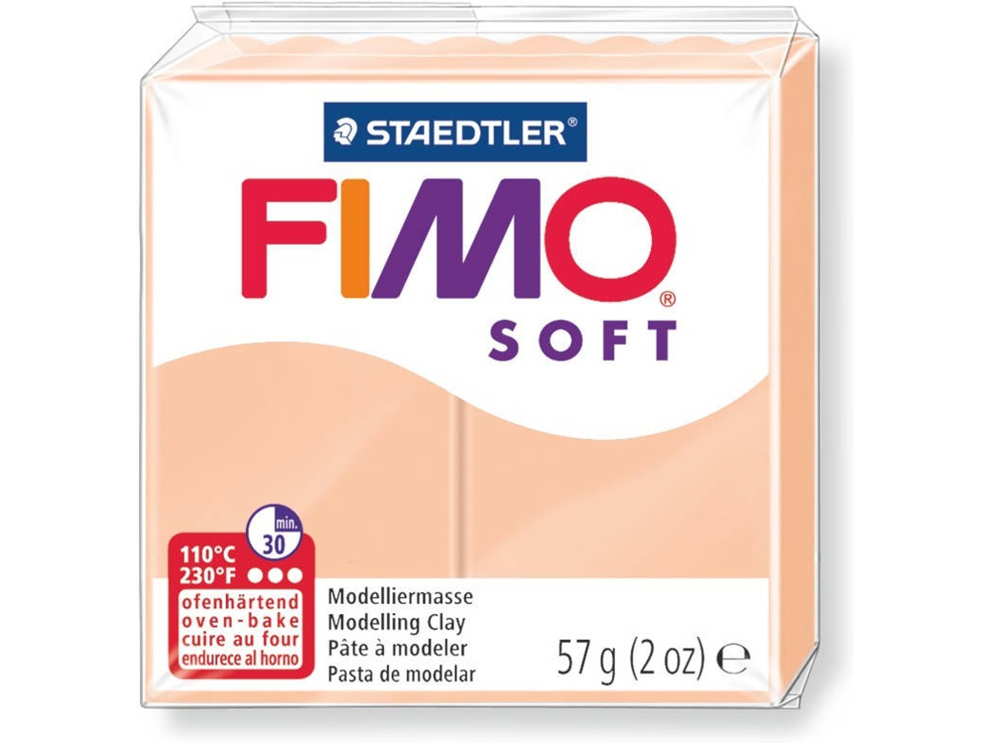 Arcilla de Modelar STAEDTLER FIMO Suave Piele (57g)