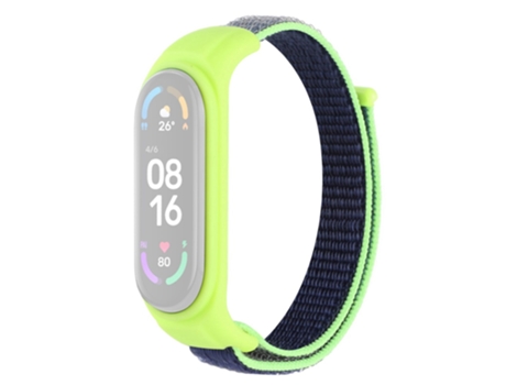 Correa de Silicona ajustable anti-perdida para Xiaomi Mi Band 3/Band 4/Band 5/Band 6/Band 7 - azul medianoche