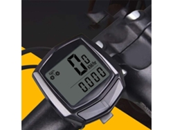 Velocímetro/odómetro Con Cable, Resistente Al Agua, Con Pantalla Lcd, Ciclocomputador Multifuncional Y Cronómetro.