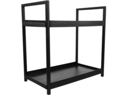 Estantería De Baño De Dos Niveles Para Cosméticos Y Accesorios, Organizador Estable Para Encimera.