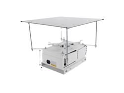 Elevador de proyector, montaje en techo, control remoto, OEM blanco