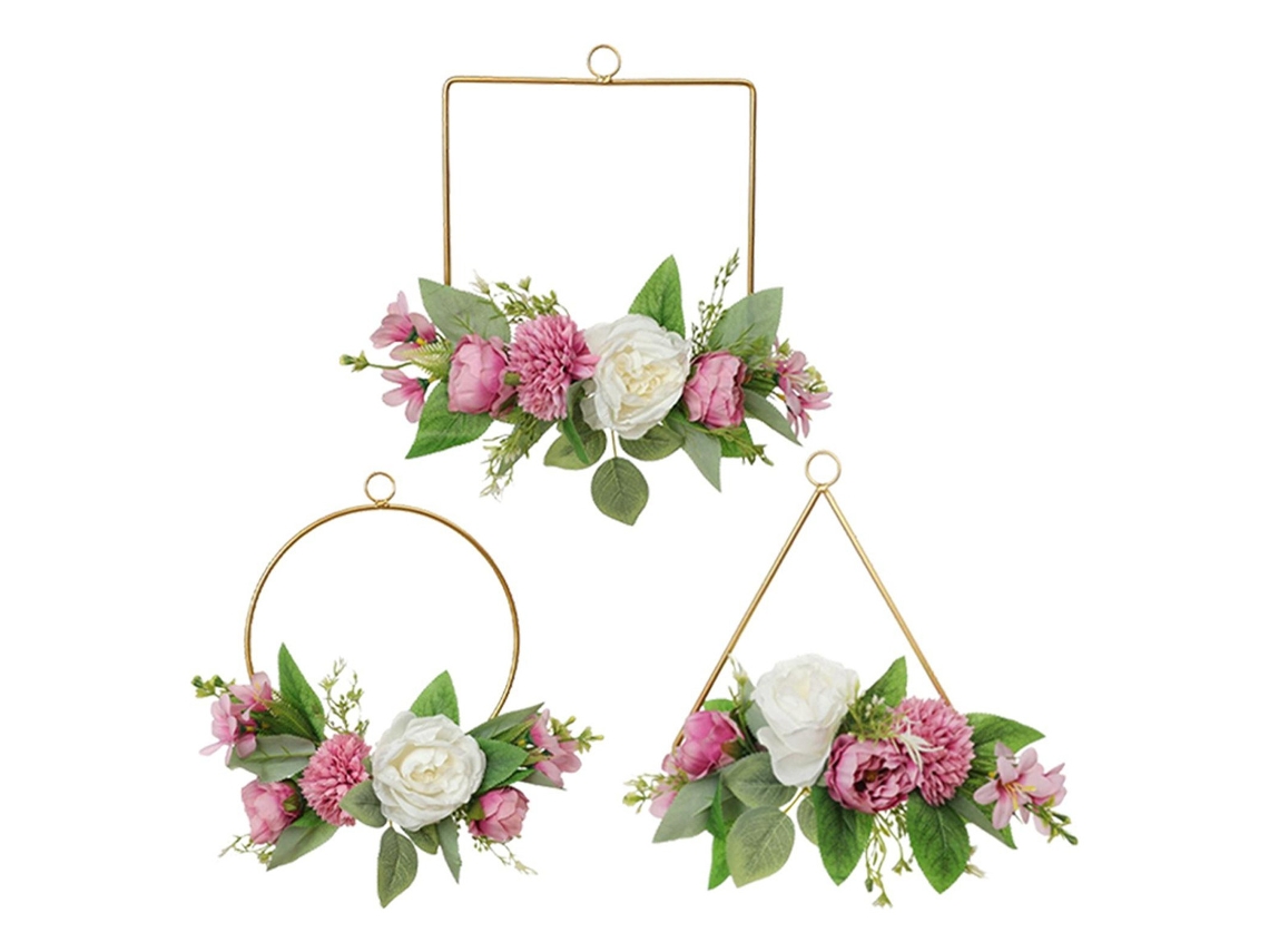 3 accesorios de fotografía de flores artificiales para rosas