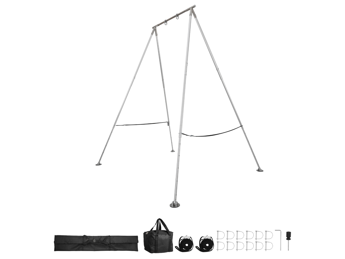 Soporte de Yoga Aéreo Succebuy con Estructura Triangular 3200 x 2780 x 3480 mm