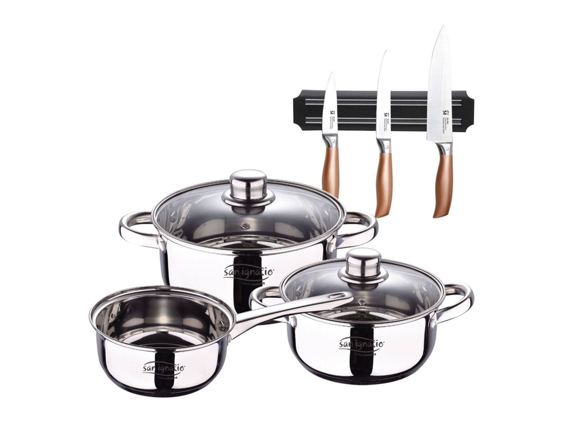 Juegos de utensilios de cocina Cassel de San Ignacio con cuchillos de cocina Bergner