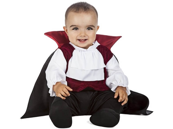 Disfraz de Bebé DISFRAZZES Vampiro Elegante (Talla: 6 a 12 meses)