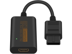 Convertidor de N64 a HDMI 720p con cable adaptador de 20 cm compatible con SNES, SFC, N64, GC sin fuente de alimentación externa Bestvite