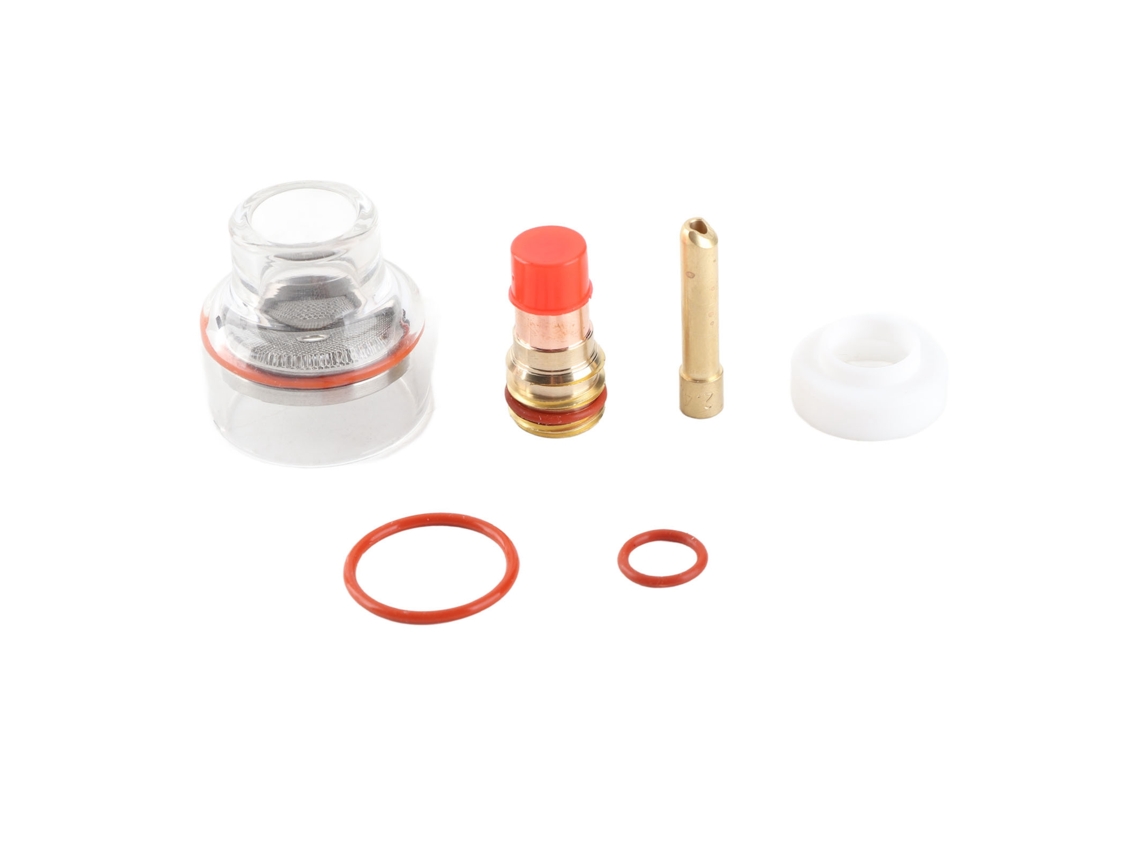 Kit De Accesorios Para Lanza De Soldadura Wp, Lente De Gas, Chaleco Y Copa De Vidrio Wp-17/18/26