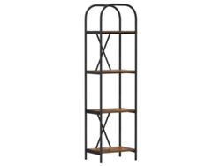 Maison Exclusive - Estante De Libros Roble Ahumado 40 X 30 X 146 Cm
