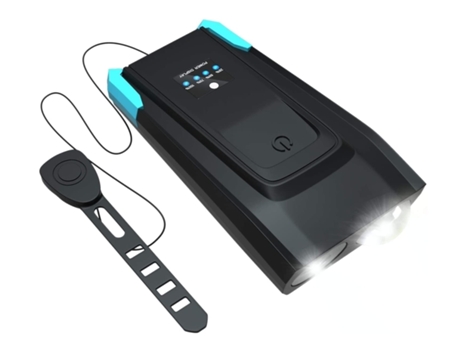 Accesorios para bicicletas Timbre de bicicleta alto Faro de bicicleta Super brillante 800 lúmenes Luz de bicicleta Sirena-Azul ENZONS