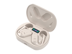 Auriculares YEMAESRE Bluetooth de conducción ósea Ipx7 impermeables con reducción de ruido Enc Beige