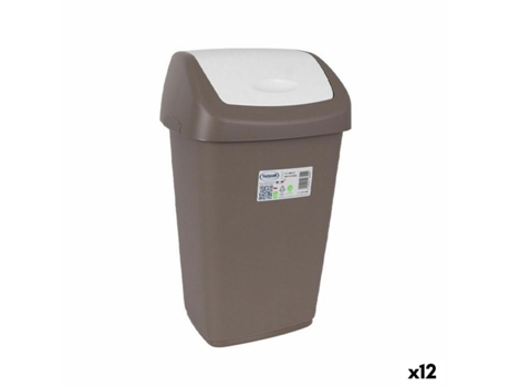 Cubo de basura TONTARELLI Aurora 9L (12 Unidades)