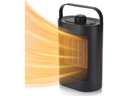 Calefactor Eléctrico Portátil Con Paneles Cerámicos Ptc, Económico, Para Baño, Oficina Y Sala De Estar.