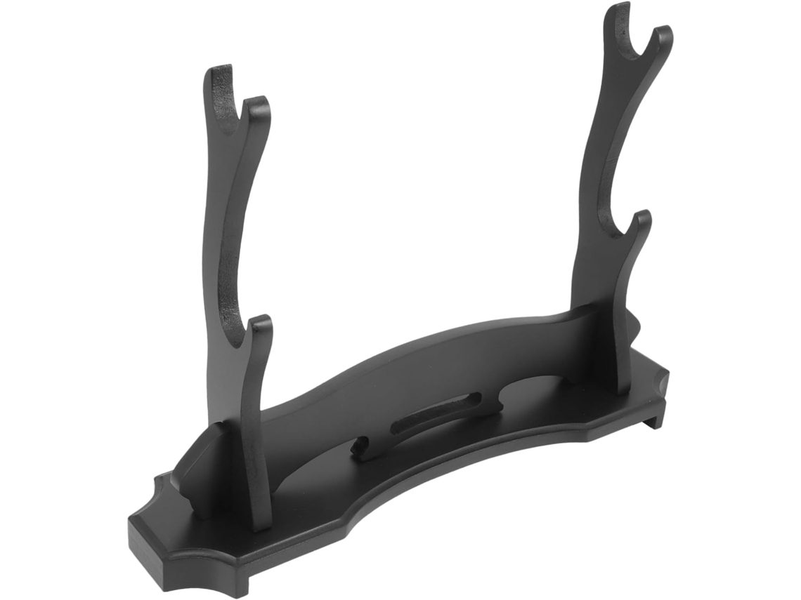 Soporte Para Cuchillos De Madera Maciza Para 2 Personas, Soporte Multifuncional Para Flauta
