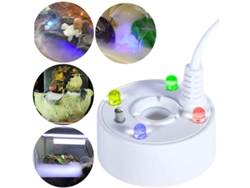 Generador De Niebla Con 4 Led Para Estanques, Ideal Para Fuentes Y Acuarios, Color Blanco,chrui