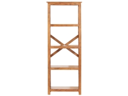 Maison Exclusive - Estantería De Madera Maciza De Acacia Acabado Miel 60x30x160 Cm