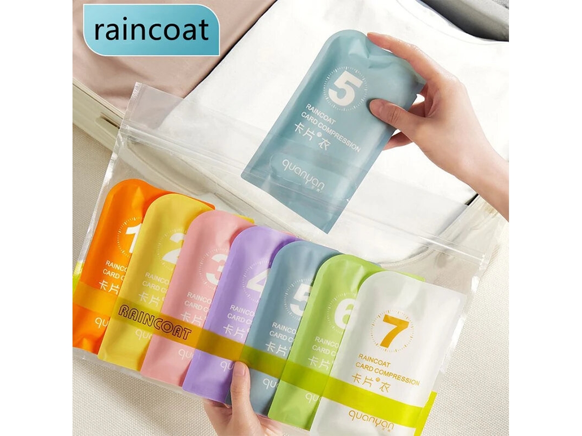 Azulipree Impermeable Portátil Grueso Viajes Aire Libre Hombres Mujeres Cubierta Desechable Acampar Viajar