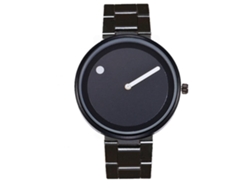 Reloj De Pulsera Analógico De Moda Con Movimiento De Cuarzo Y Correa Unisex De Pu Blanca.