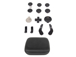 Kit De Sticks De Polegar De Reposição Magnéticos Metálicos Sensíveis Para Xbox One Elite Series 2 Preto
