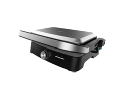 Cecotec Parrilla Eléctrica Con Grill Rock'ngrill 1500 Full Open. 1500w, Apertura 180º, Rockstone Antiadherente, Placa Flotante