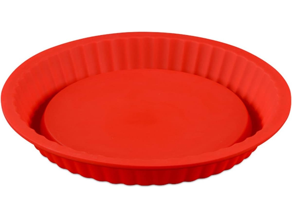 VVJIJILLY Forma Para Quiche, Silicone, Antiaderente, Reutilizável, Para Tarteletes E Bolos.
