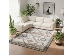 Rugura Alfombra De Salón Duna Arrecife - Moderna Resistente Decorativa Fácil Limpieza Pelo Corto Suave - 200x285 Cm