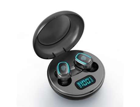 Auriculares Bluetooth True Wireless A10 Compatible con los auriculares Dual Ear Power Display Earbuds In-Ear Touch Sports Black