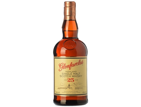 Whisky GLENFARCLAS Single Malt Glenfarclas 25 Anos (0.7 L - 1 unidad)