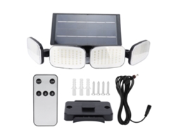Aplique Solar De Pared Con 200 Led, Resistente Al Agua Ip65, Para Jardín, Patio, Camino Y Calle, Con Sensor.
