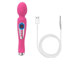 Vibrador De Masaje Recargable Usb Con Mltiples Frecuencias Para Adultos (rosa) Yizhood