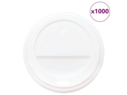 Maison Exclusive - Tapas De Cartón Para Vasos De Café Ø80 Mm 8oz 1000 Uds