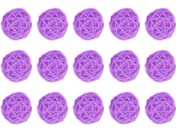 Bolas Decorativas Plástico Decoración Colgante Sencilla Creativa 5 Paquete 15 Unidades Resistentes Desgaste