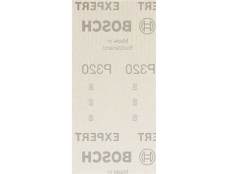 Malla de Lixa BOSCH Expert M480 para Lijadoras Orbitales - 93x186 mm - G 320 - 50 Un